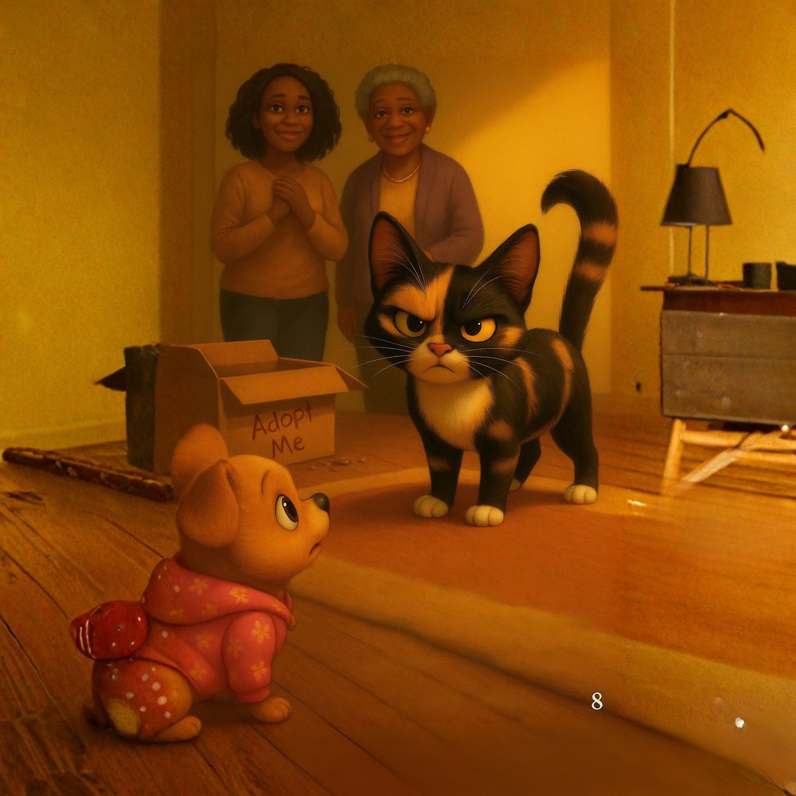 A visual learning scene from MeMe SEL Academy, where students can examine details before interpreting meaning