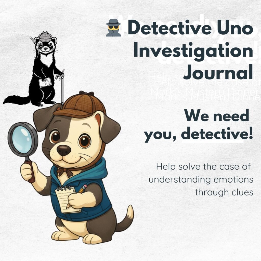 children’s mystery book featuring Uno and the missing left shoes