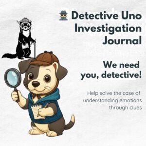 Detective Uno Investigation Journal Visual Narrative Emotional Comprehension