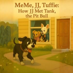 How JJ Met Tank children’s book about pit bulls and friendship