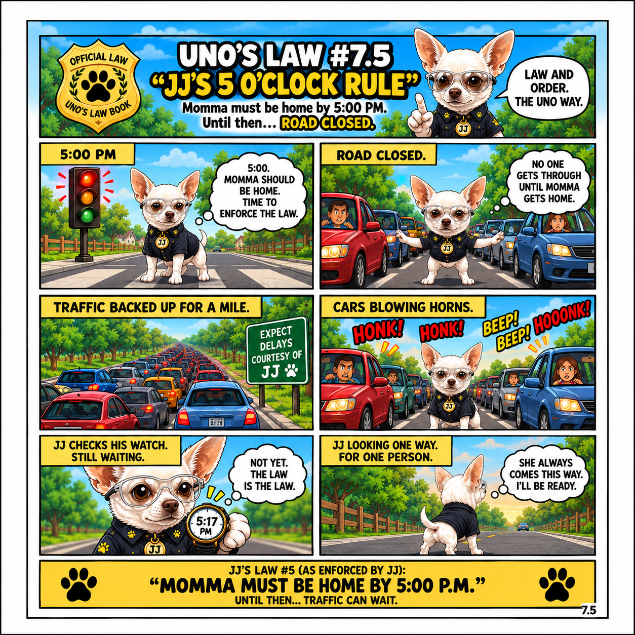 Uno's Law Children's Comic Book | Before 1-800-Mess-Around - Image 4